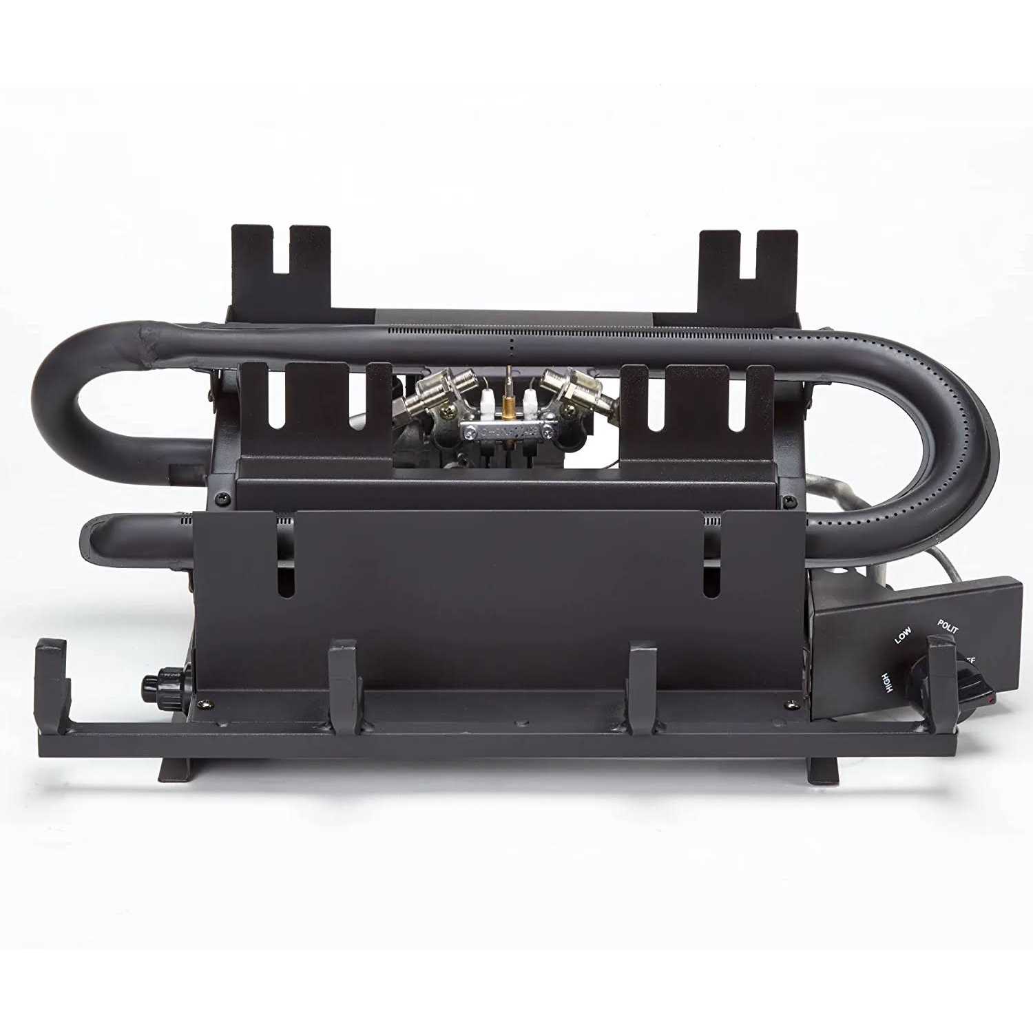 HearthSense 18 in. 30,000 BTU Manual Control Country Oak Vent Free Dual Fuel Gas Log Set - Image 4