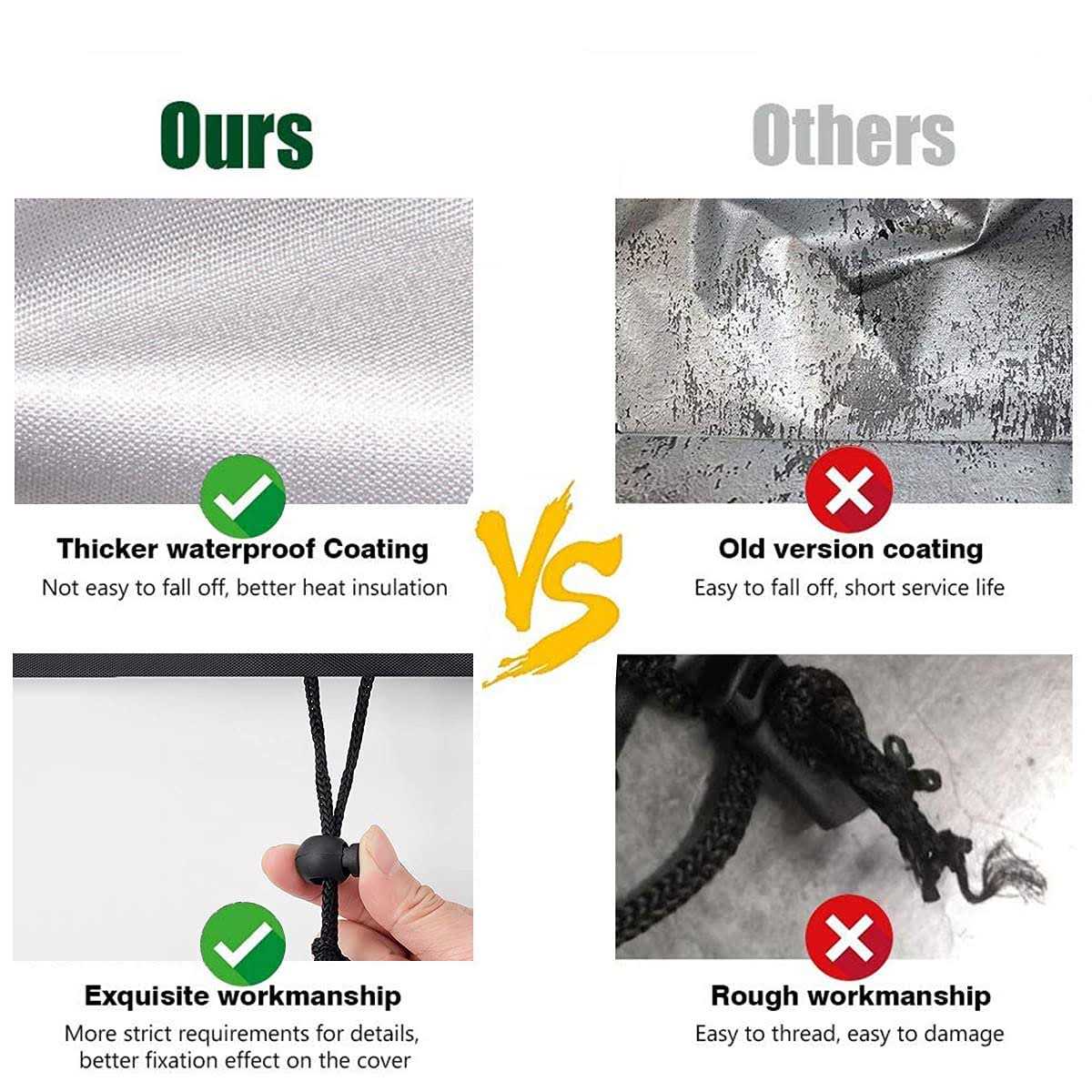 LBTING Fire Pit Cover Cover Round Firepit - Image 4