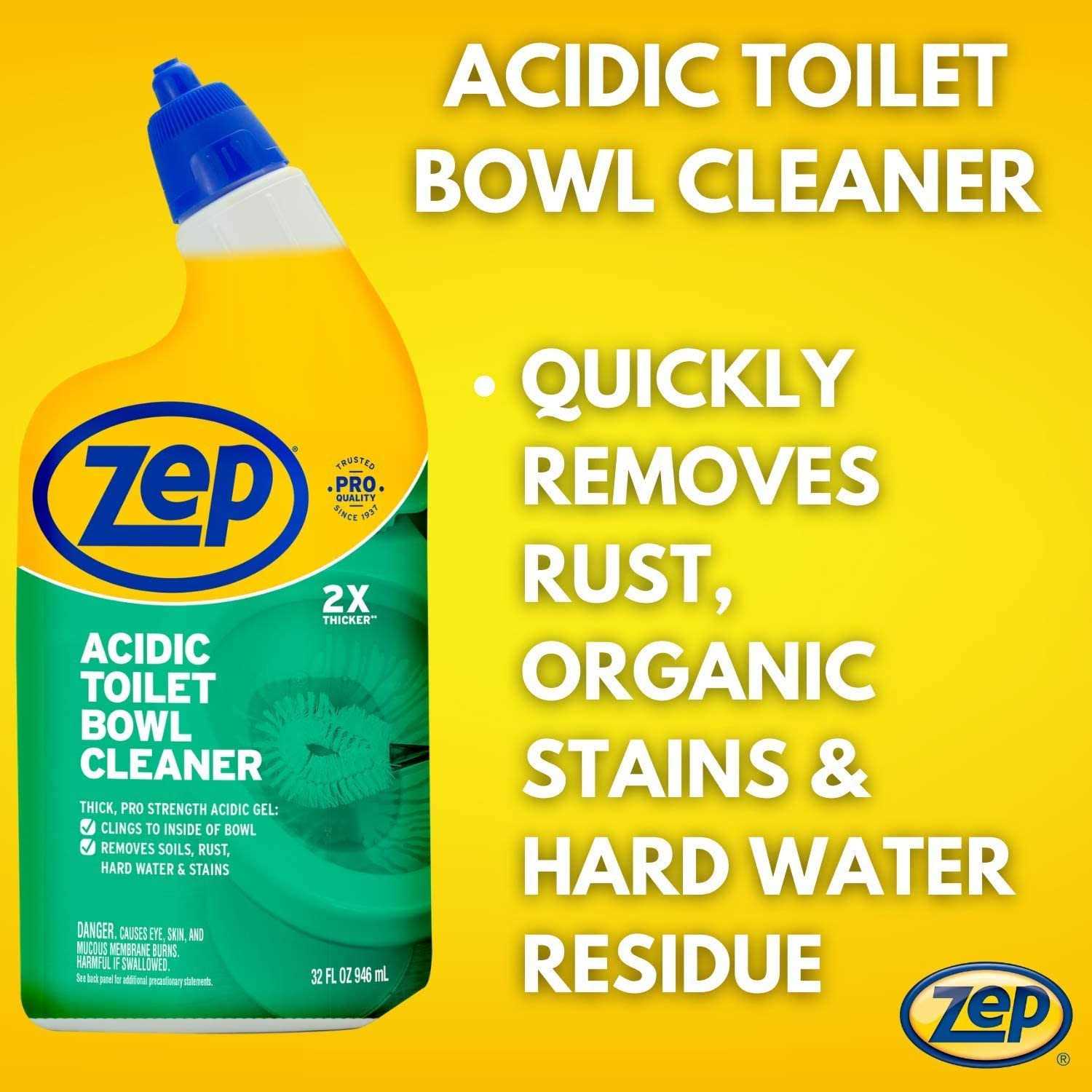 Zep Acidic Toilet Bowl Cleaner - Image 5