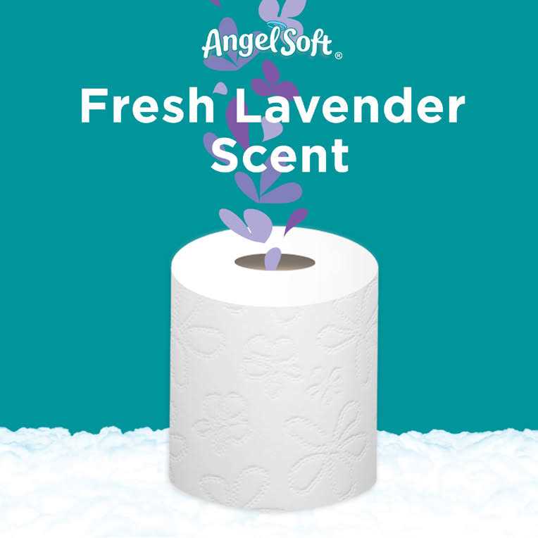 Angel Soft Toilet Paper Fresh Lavender - Image 4