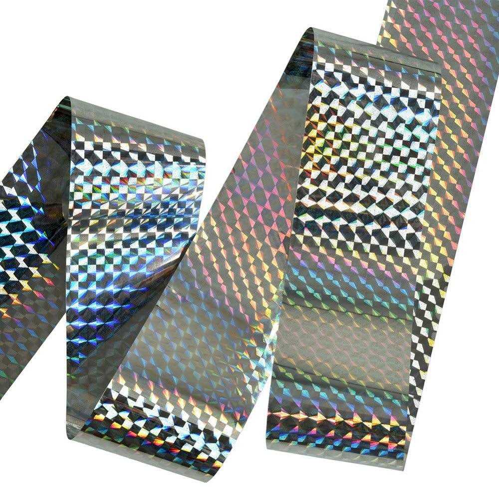 Xpcare Scare Tape Ribbon 150ft x 2in Pet Reflective Tape Keep Wildlife and Property Protected - Image 4