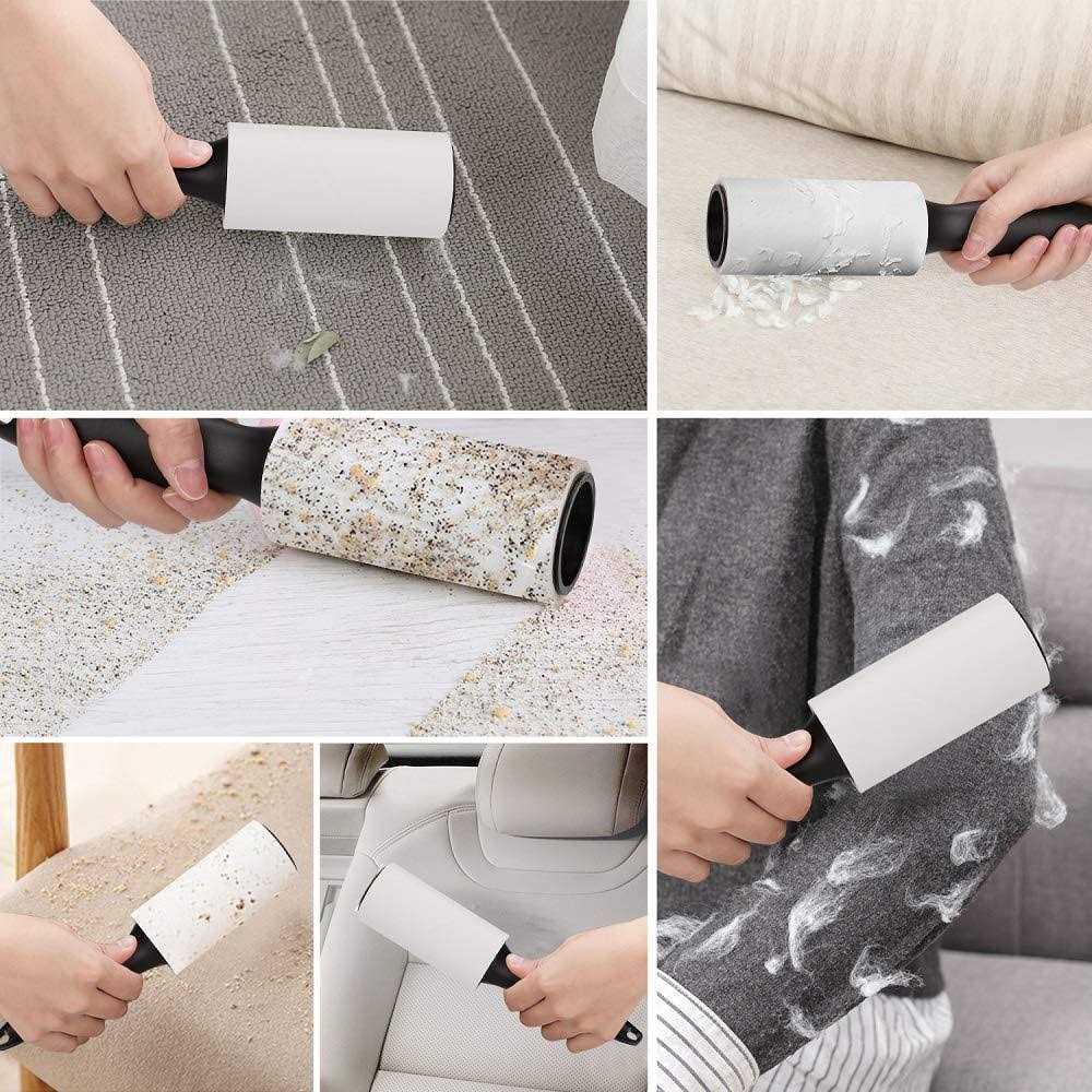 480 Sheet Extra Sticky Lint Roller Pet Hair Remover for Clothes - Image 5