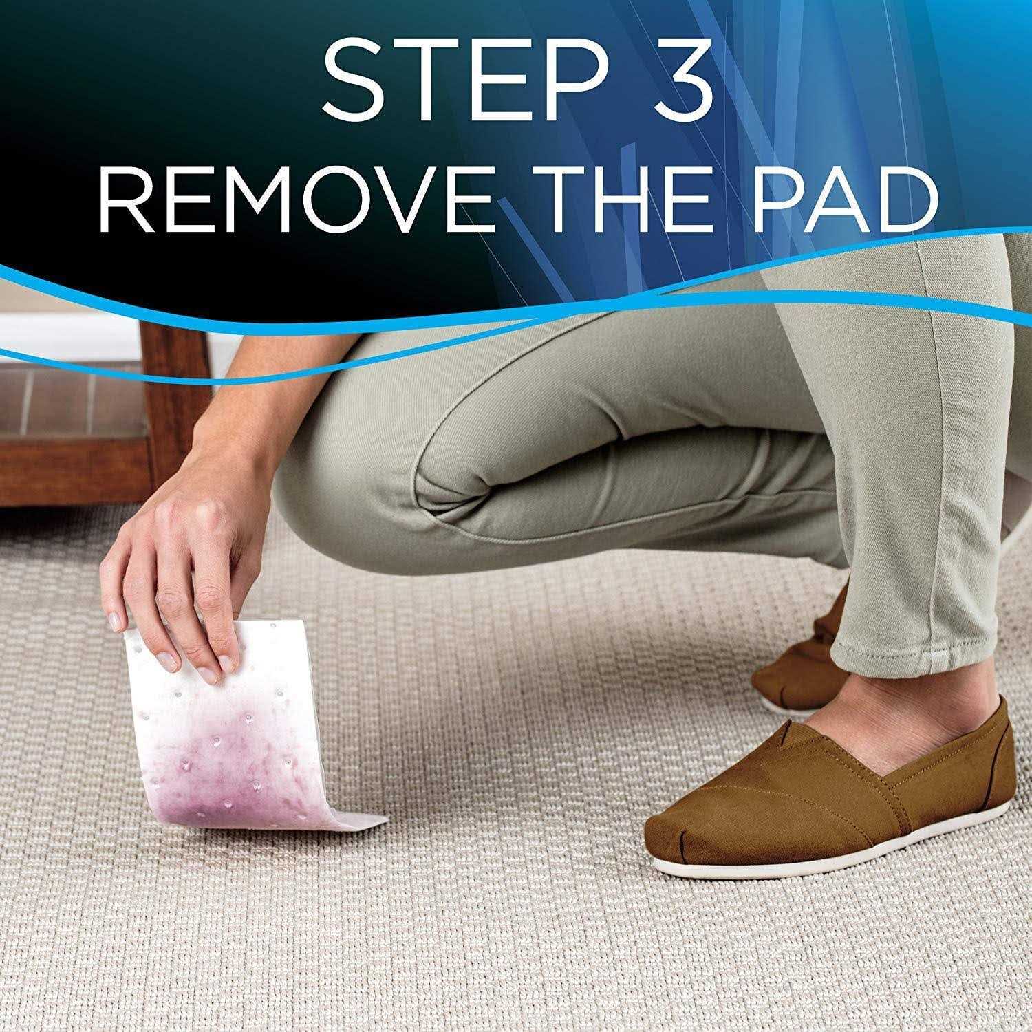 Bissell Stomp 'N Go Pet Lifting Pads + Oxy for Stain Removal on Carpet & Area Rug Cleaning - Image 3