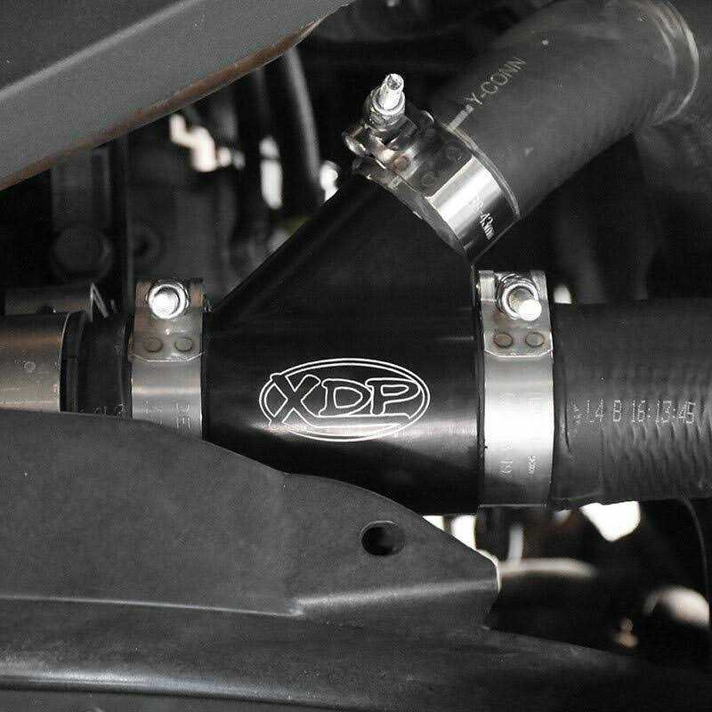 Weldless Dual Radiator Coolant Y-Pipe 13-15 Dodge 6.7L Cummins For Dual Radiators Only XD283 XDP - Image 4