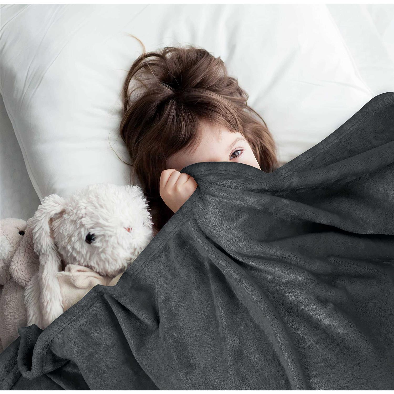 Utopia Bedding Fleece Blanket Size 300GSM Luxury Fuzzy Soft Anti-Static Microfiber Bed Blanket - Image 5