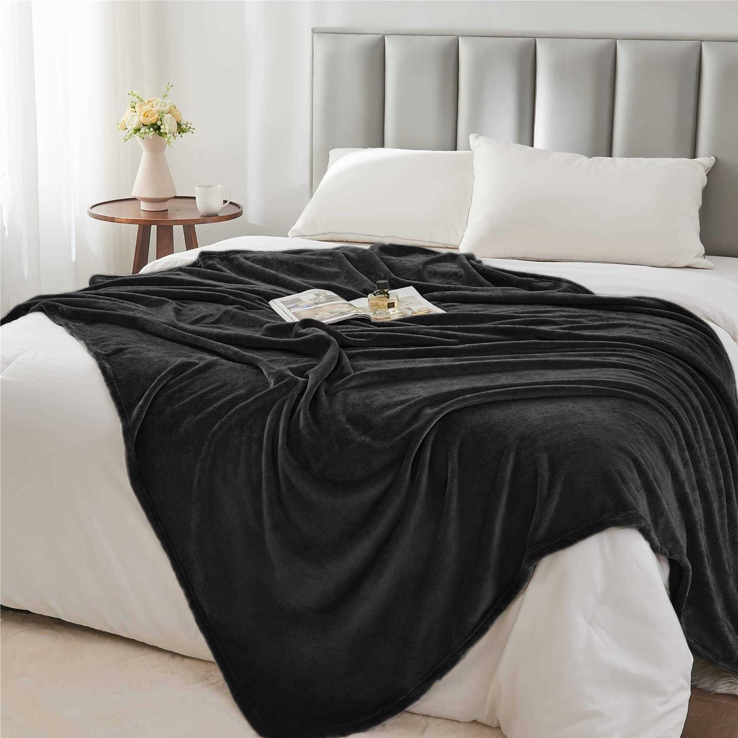 Bedelite Fleece Blanket Size Throw Blankets for Couch & Bed - Image 3