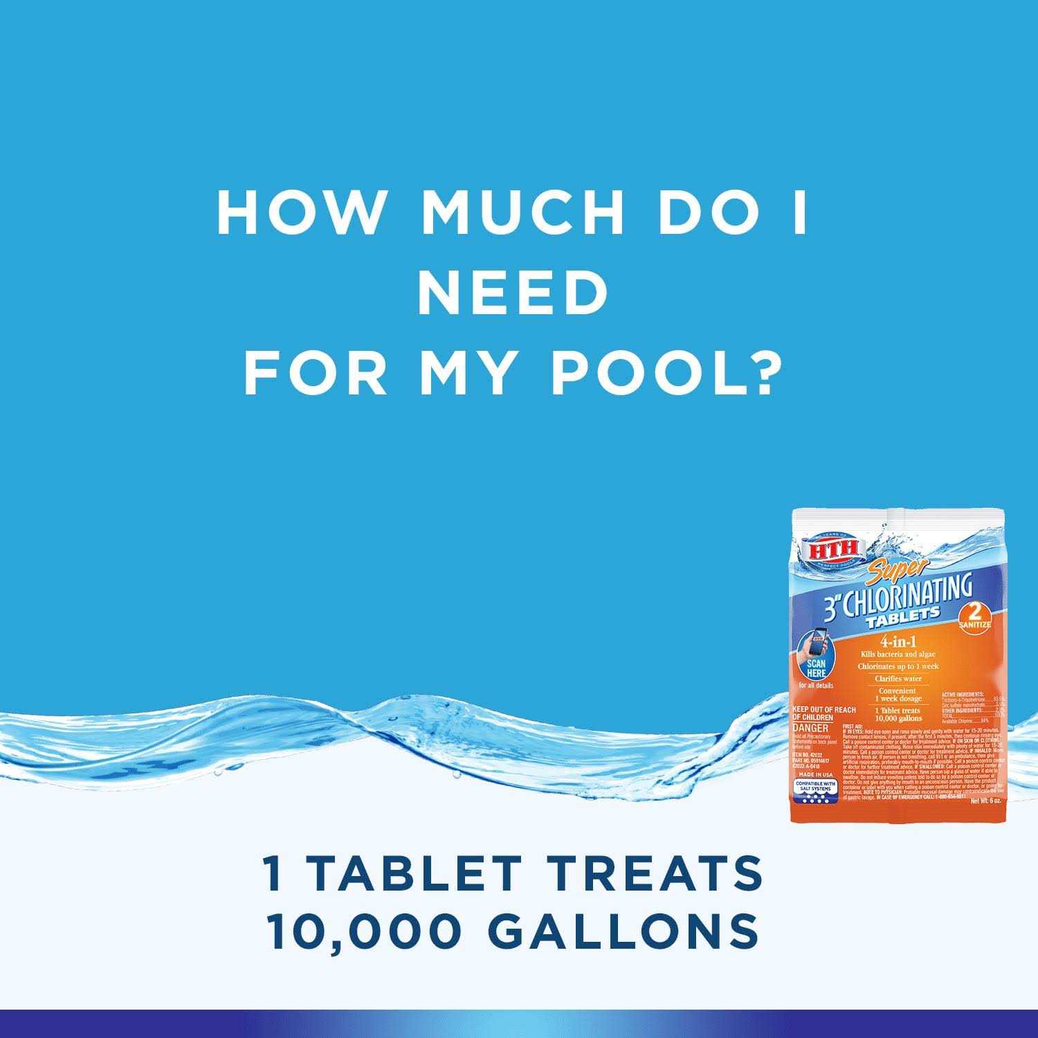 Hth 3 Super Chlorine Tablets - Image 5