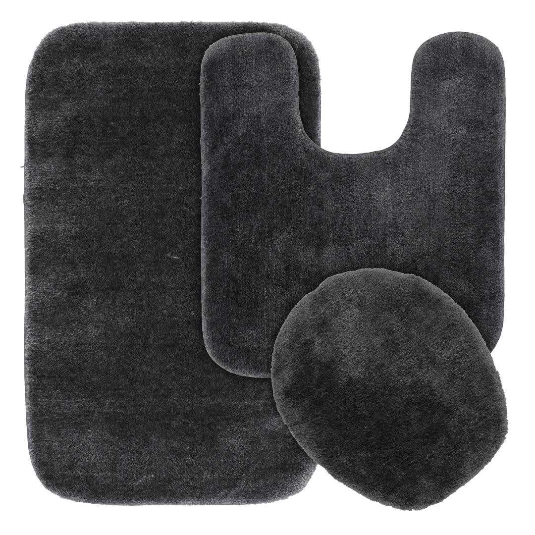 Charlton Home Stanley 3 Piece Rufford Bath Rug Set - Image 3