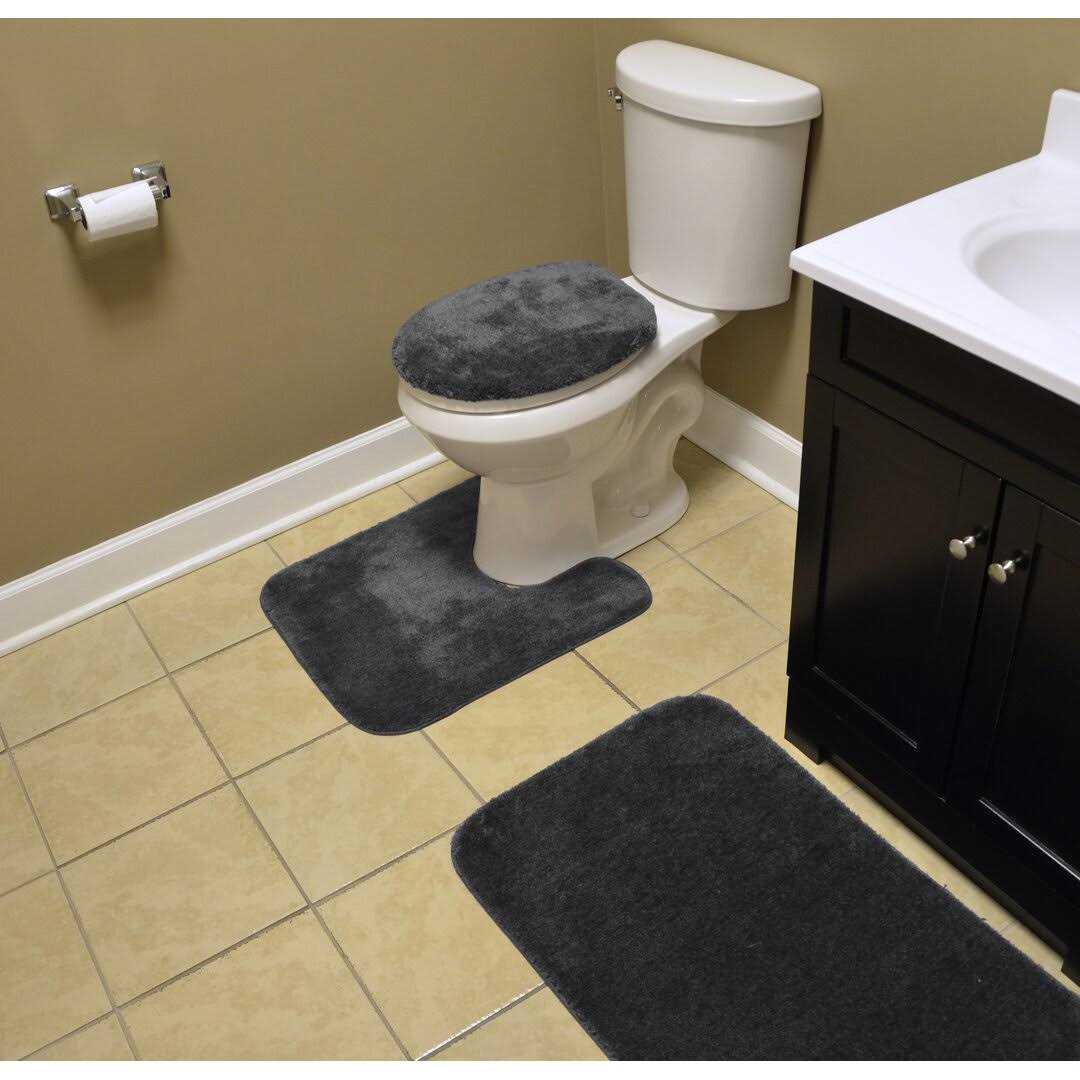 Charlton Home Stanley 3 Piece Rufford Bath Rug Set - Image 4