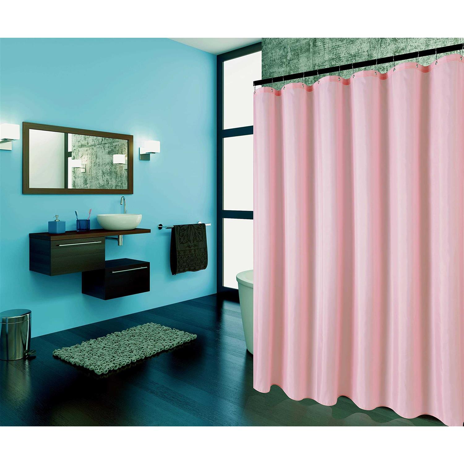 Biscaynebay Hotel Quality Fabric Shower Curtain Liners 72 Inch by 72 Inch - Image 5