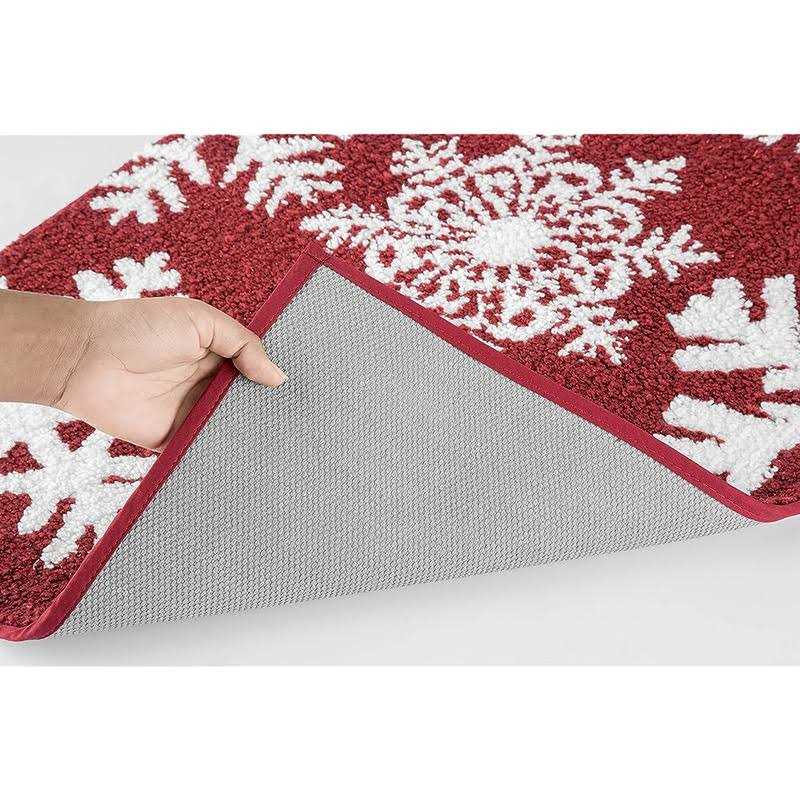 Christmas Bathroom Rugs,Soft Absorbent Premium Bath Mats for Bathroom - Image 3