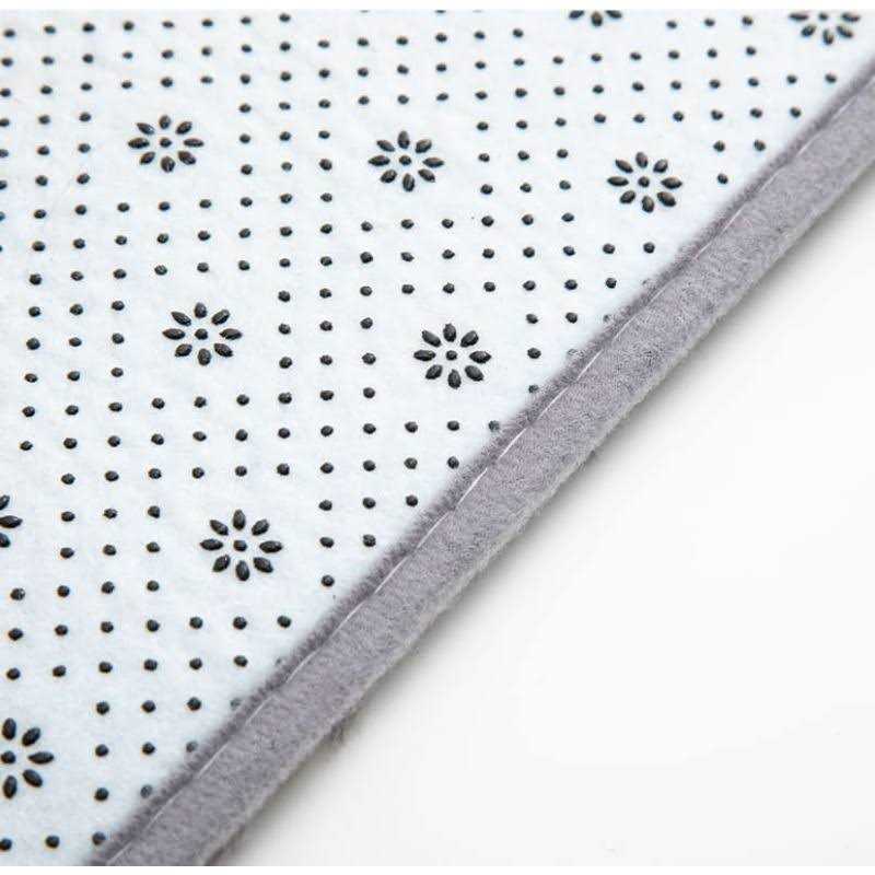 3 Pieces Bathroom Rugs Set U-Shaped Toilet Contour Matm,Bath Rug,andToilet Lid Cover Mat - Image 3