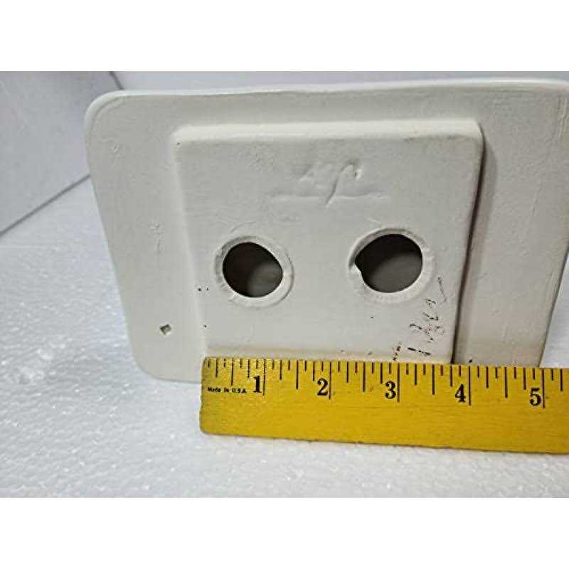 Bright White Matte Ceramic Soap Dish Tray Tile in Daltile Color 0790 Mid Century - Image 4