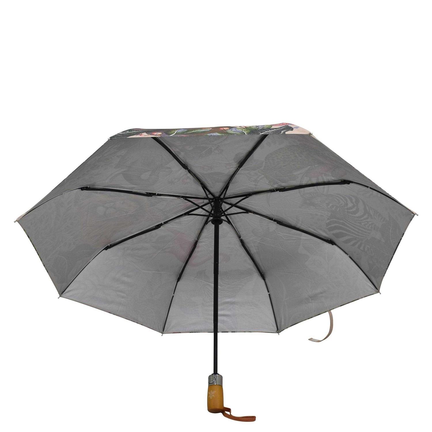 Anuschka Auto Open/ Close Printed Umbrella - Image 3